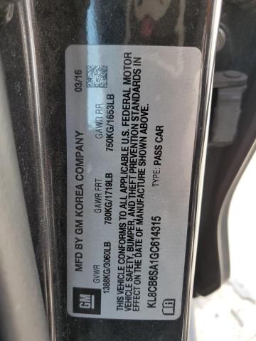 Photo 11 VIN: KL8CB6SA1GC614315 - CHEVROLET SPARK LS 