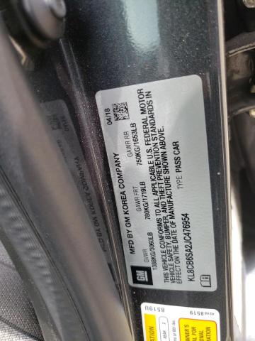 Photo 12 VIN: KL8CB6SA2JC476954 - CHEVROLET SPARK LS 