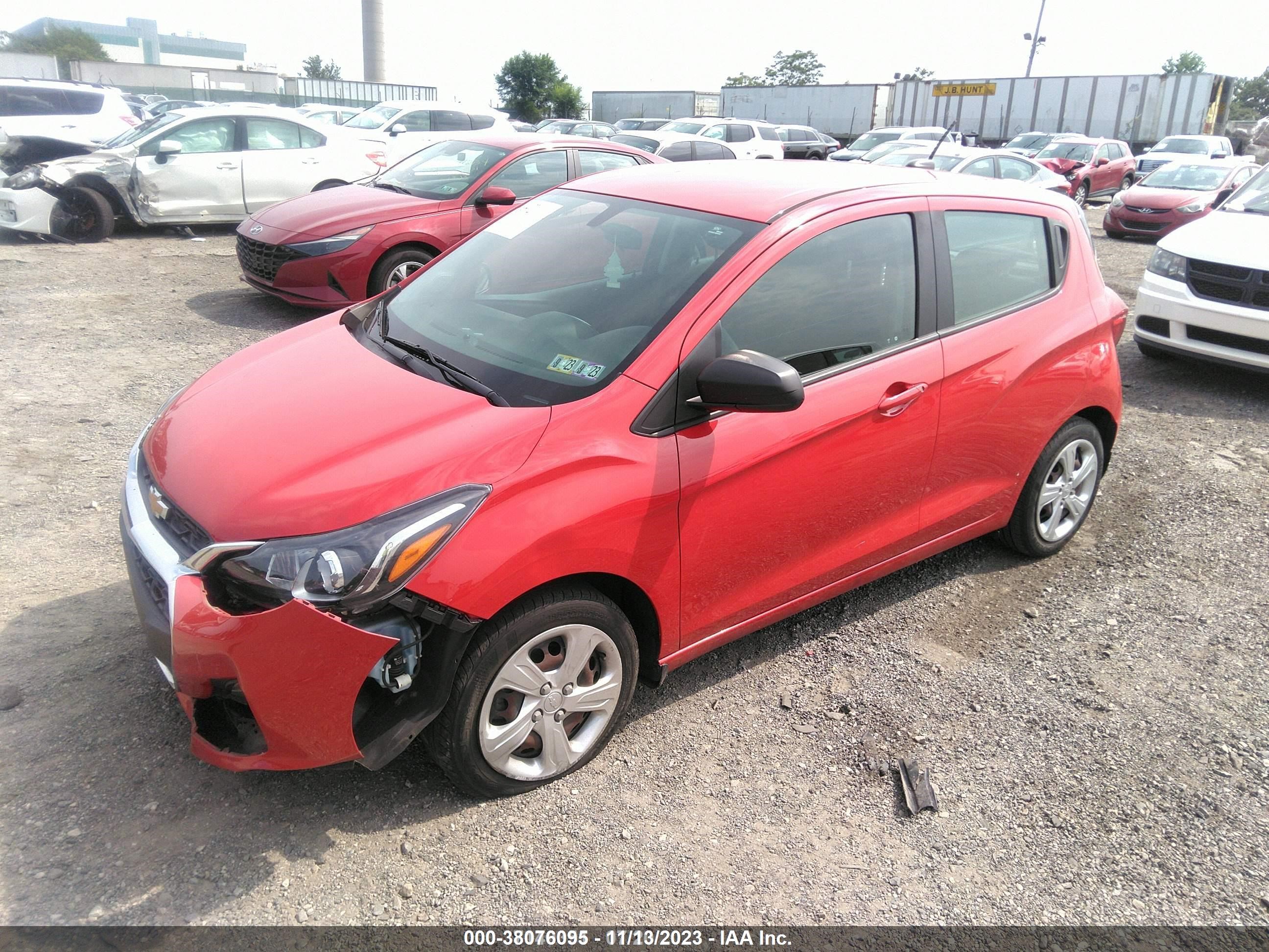 Photo 1 VIN: KL8CB6SA2KC803726 - CHEVROLET SPARK 