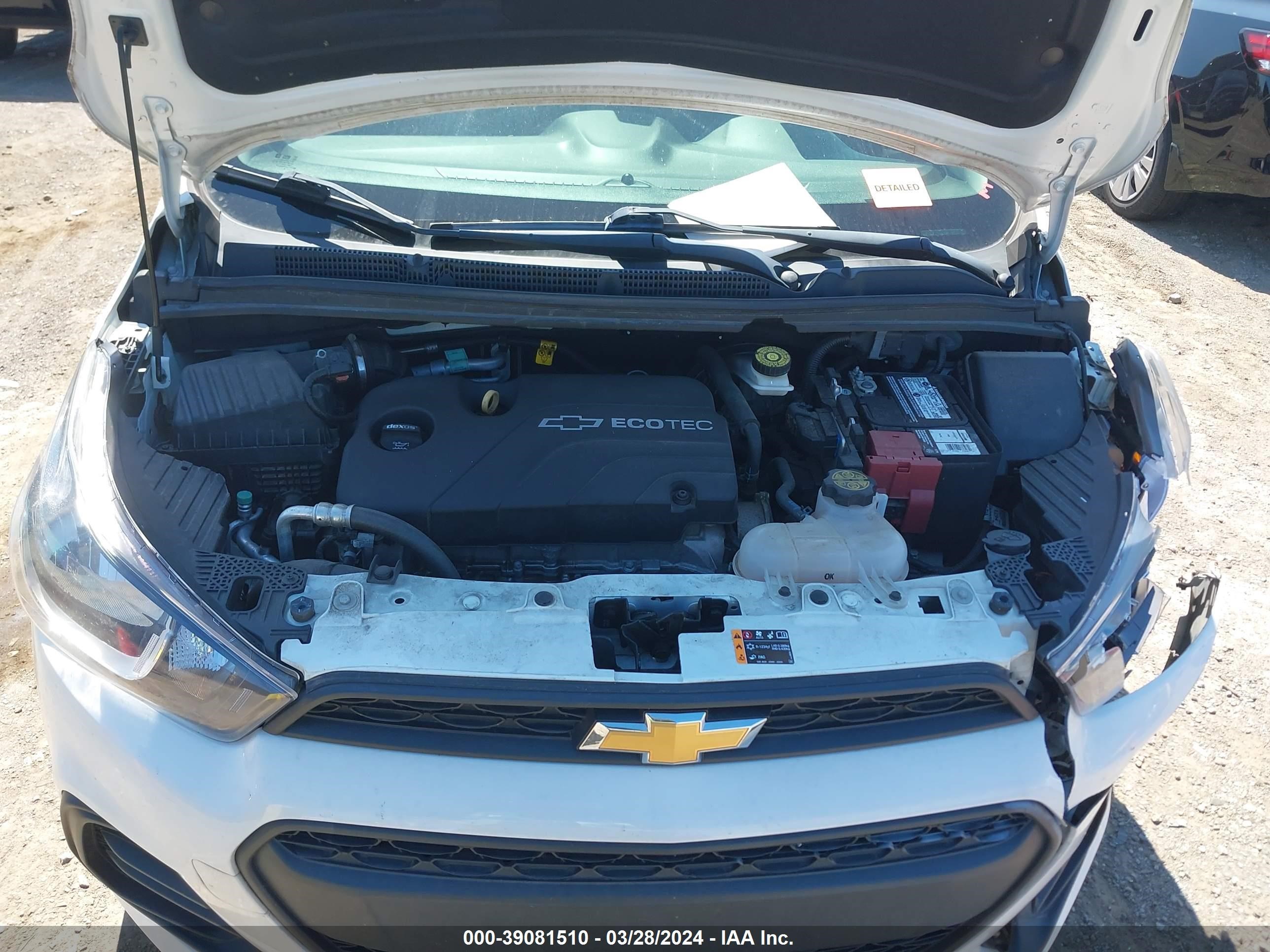 Photo 9 VIN: KL8CB6SA3JC467499 - CHEVROLET SPARK 