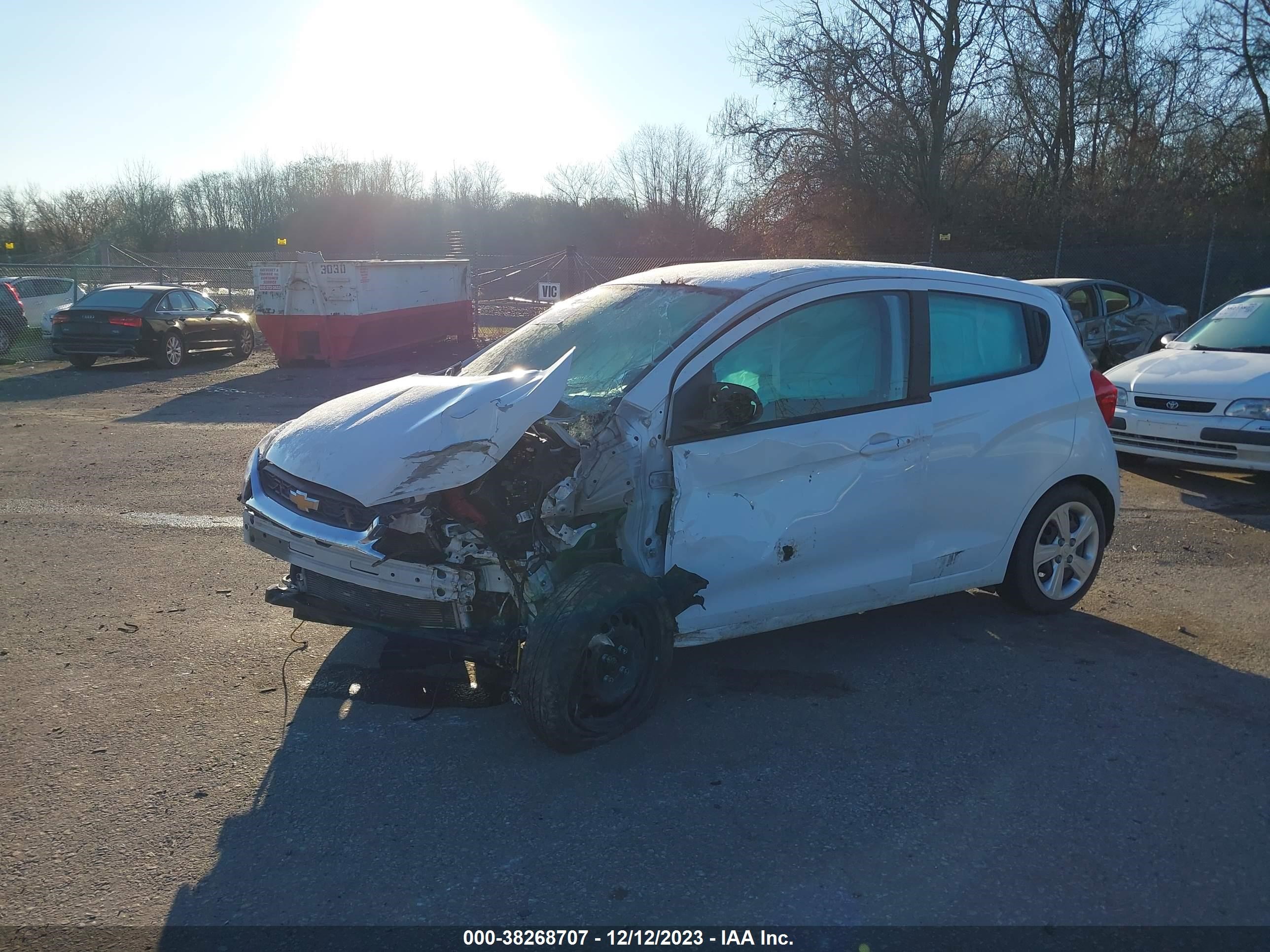 Photo 1 VIN: KL8CB6SA4KC747868 - CHEVROLET SPARK 