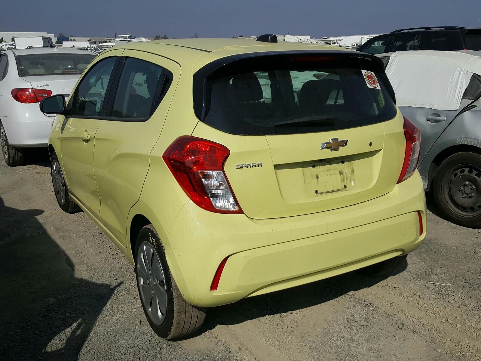 Photo 2 VIN: KL8CB6SA5JC444189 - CHEVROLET SPARK 