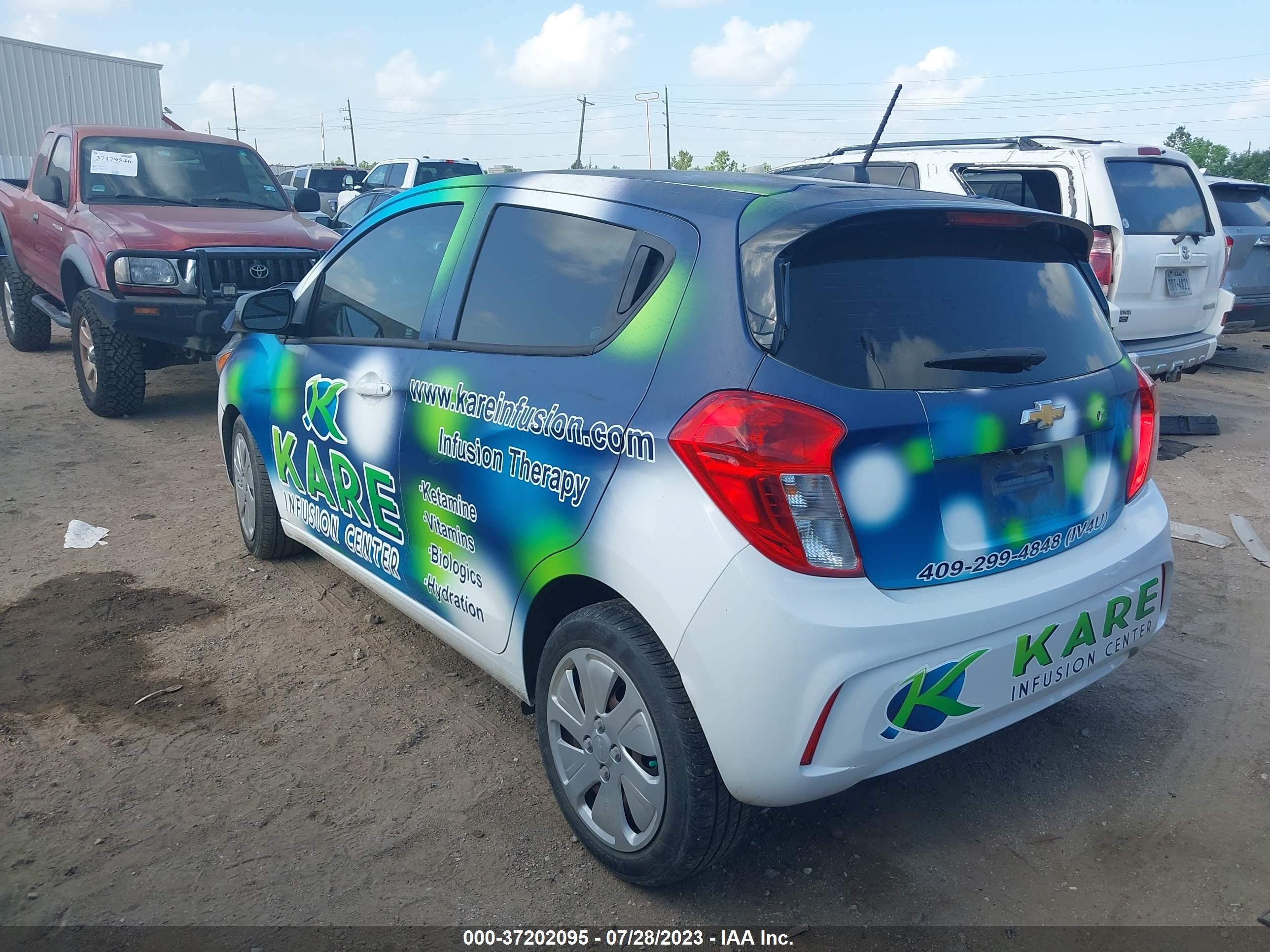 Photo 2 VIN: KL8CB6SA5JC471506 - CHEVROLET SPARK 