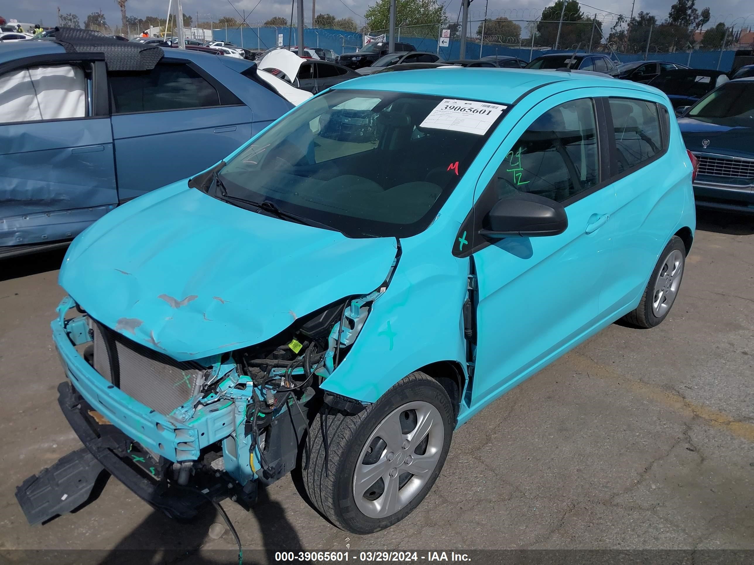 Photo 1 VIN: KL8CB6SA6MC739211 - CHEVROLET SPARK 