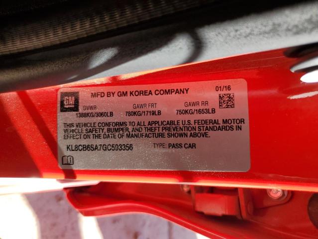 Photo 11 VIN: KL8CB6SA7GC593356 - CHEVROLET SPARK LS 