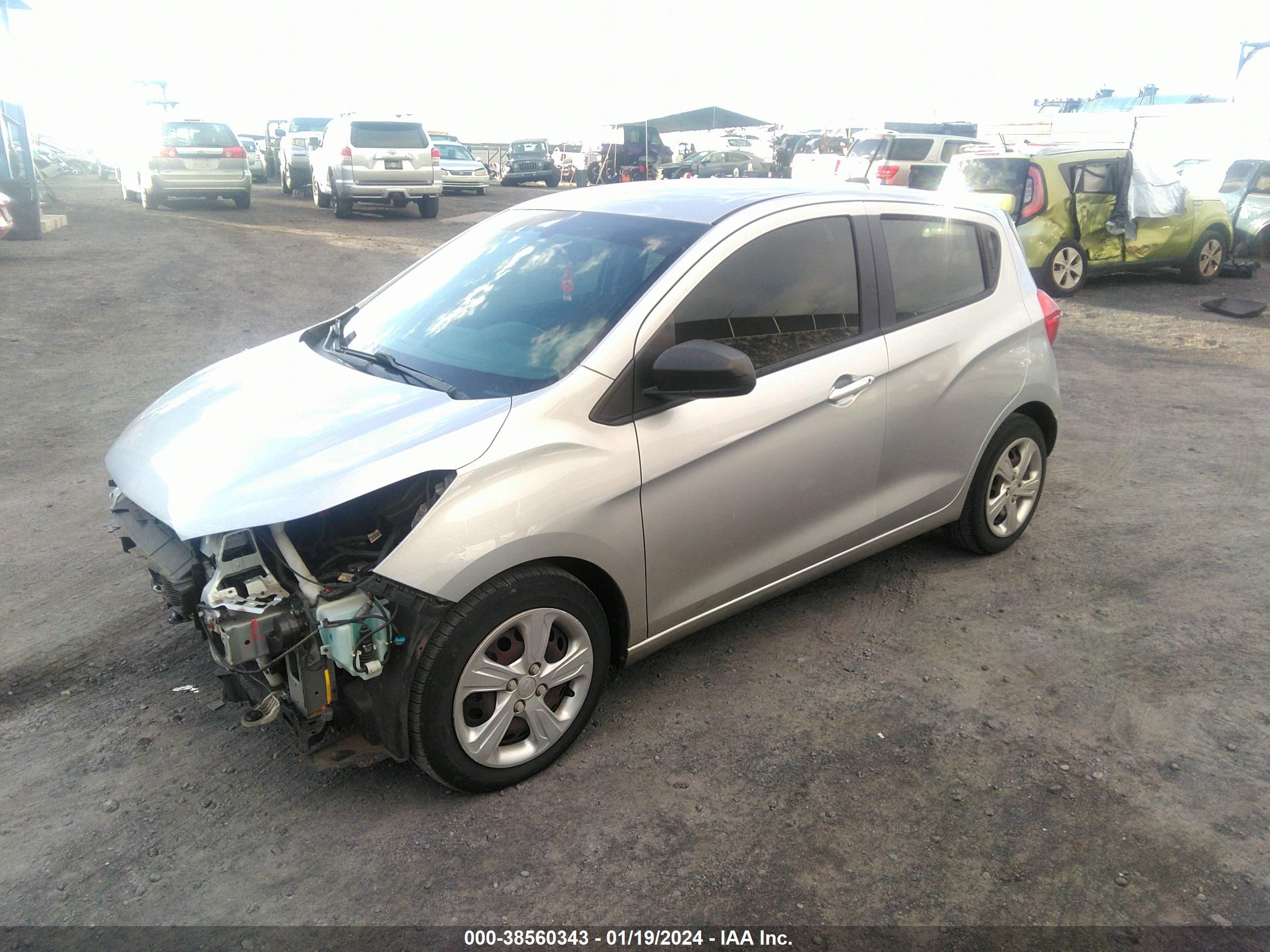 Photo 1 VIN: KL8CB6SA7KC724312 - CHEVROLET SPARK 