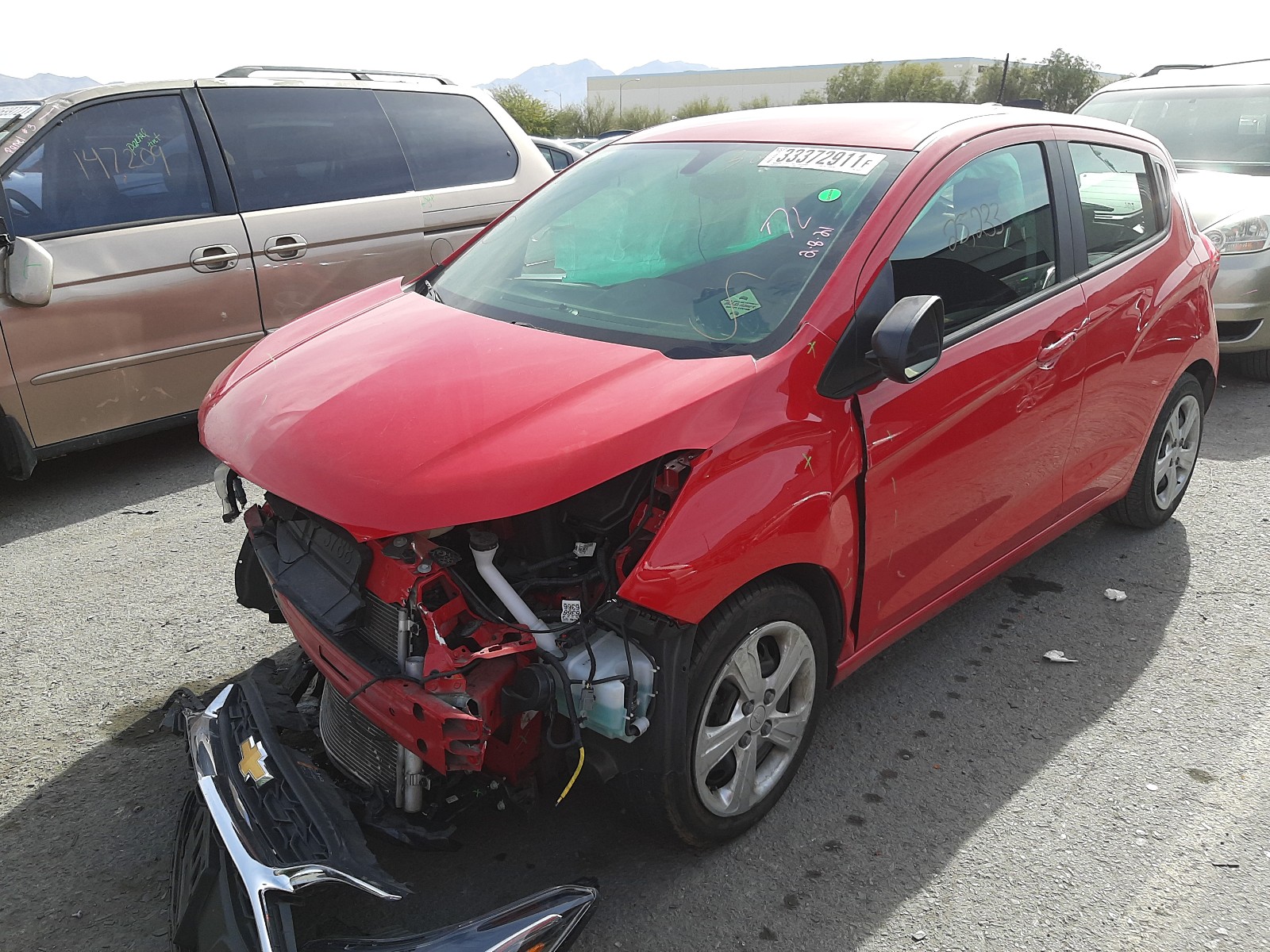 Photo 1 VIN: KL8CB6SA7LC452183 - CHEVROLET SPARK LS 