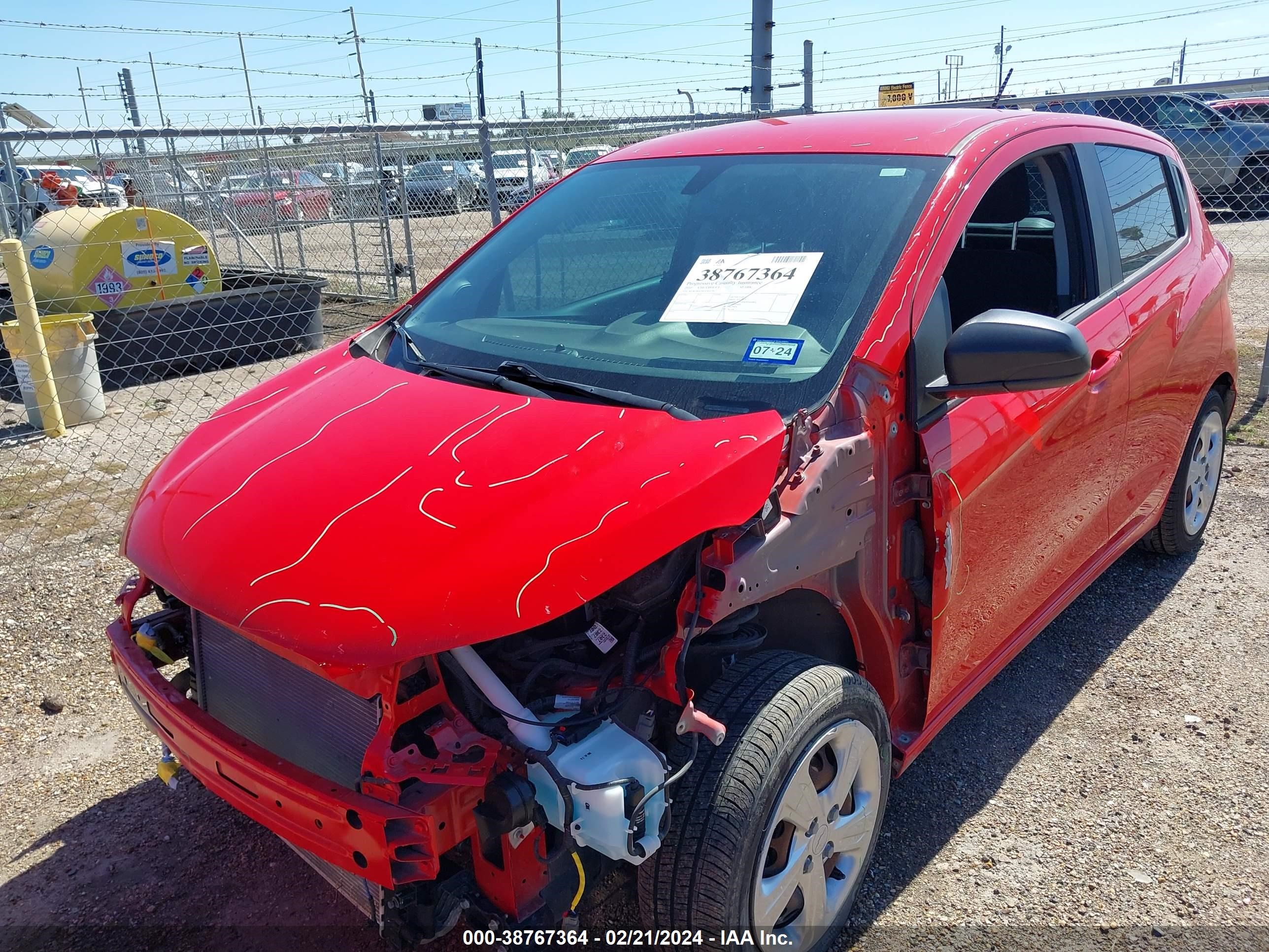 Photo 1 VIN: KL8CB6SA8LC463791 - CHEVROLET SPARK 