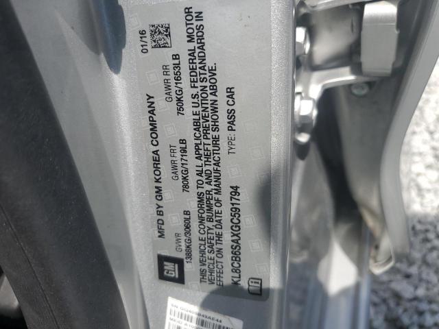 Photo 11 VIN: KL8CB6SAXGC591794 - CHEVROLET SPARK 