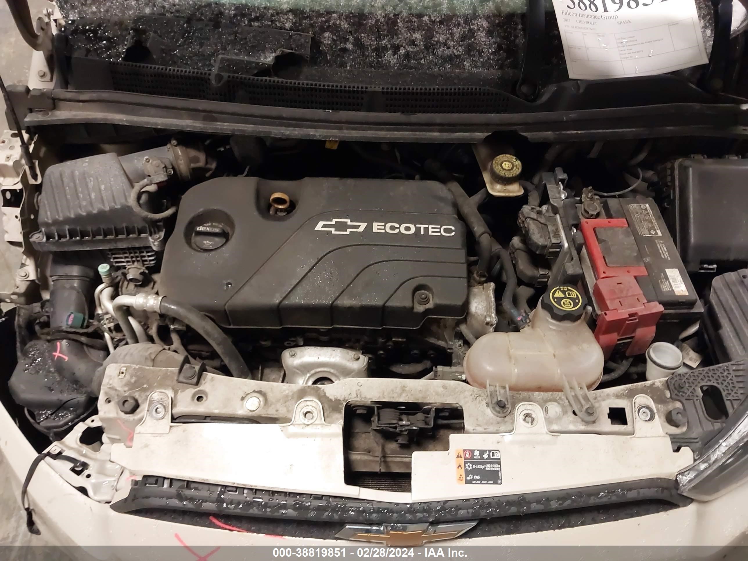 Photo 9 VIN: KL8CB6SAXHC766711 - CHEVROLET SPARK 