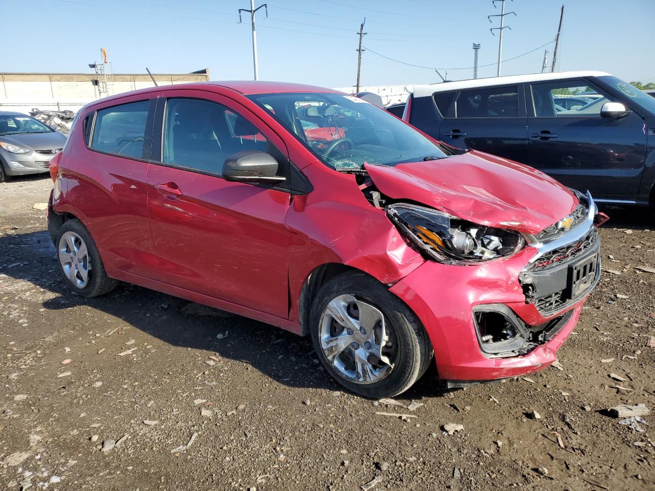 Photo 3 VIN: KL8CB6SAXLC423566 - CHEVROLET SPARK 