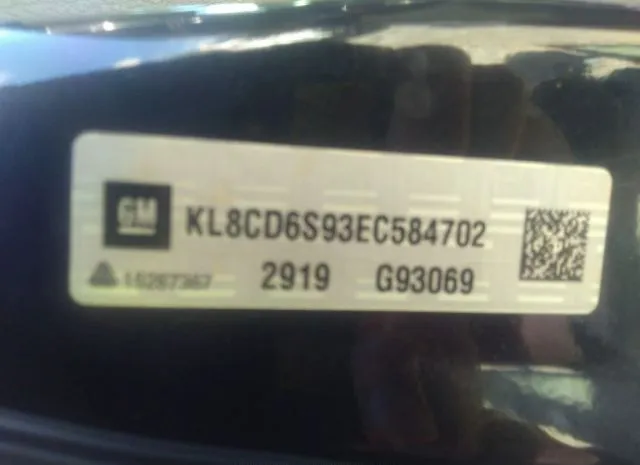 Photo 8 VIN: KL8CD6S93EC584702 - CHEVROLET SPARK 