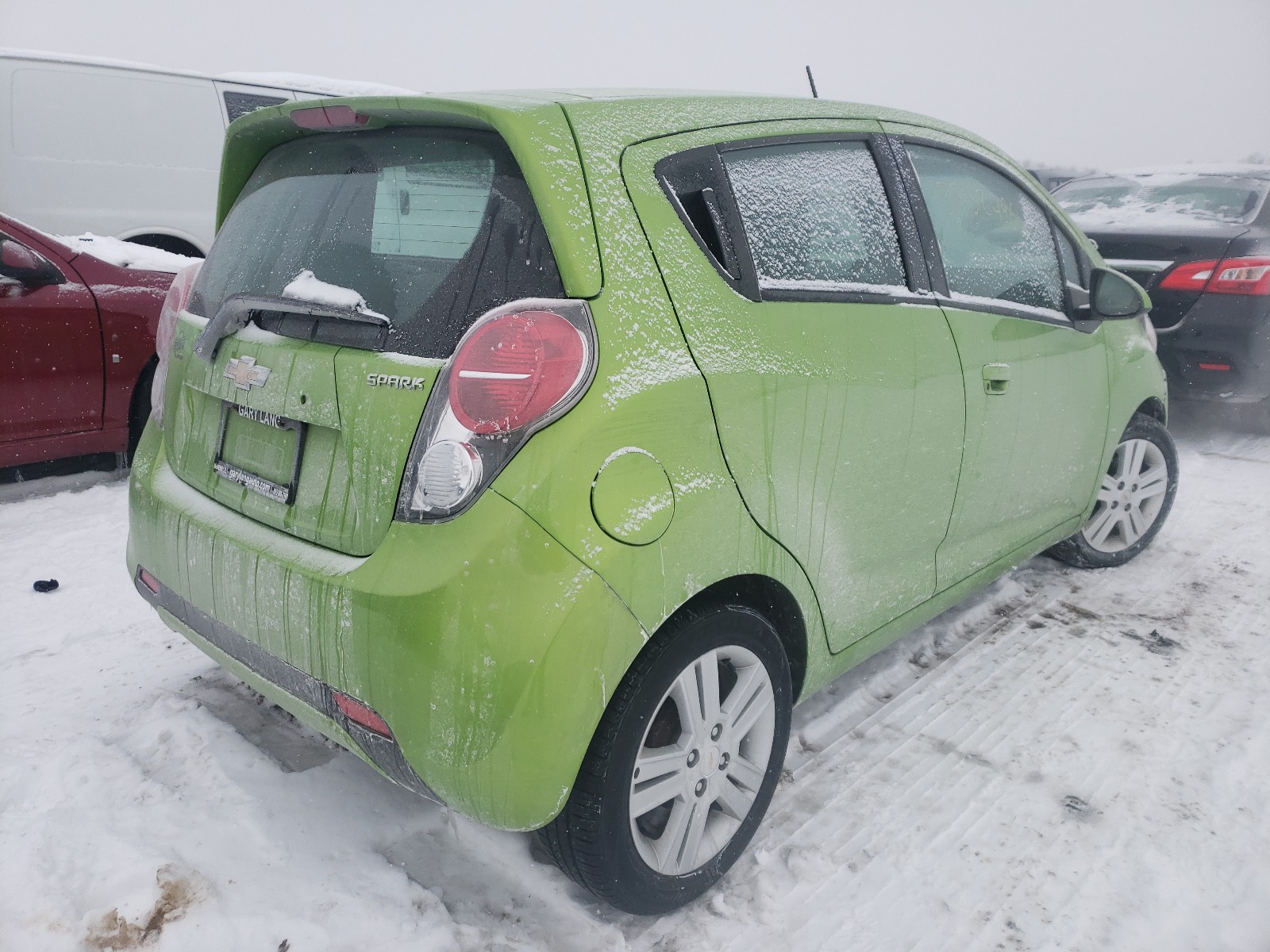 Photo 3 VIN: KL8CD6S94EC573028 - CHEVROLET SPARK 1LT 