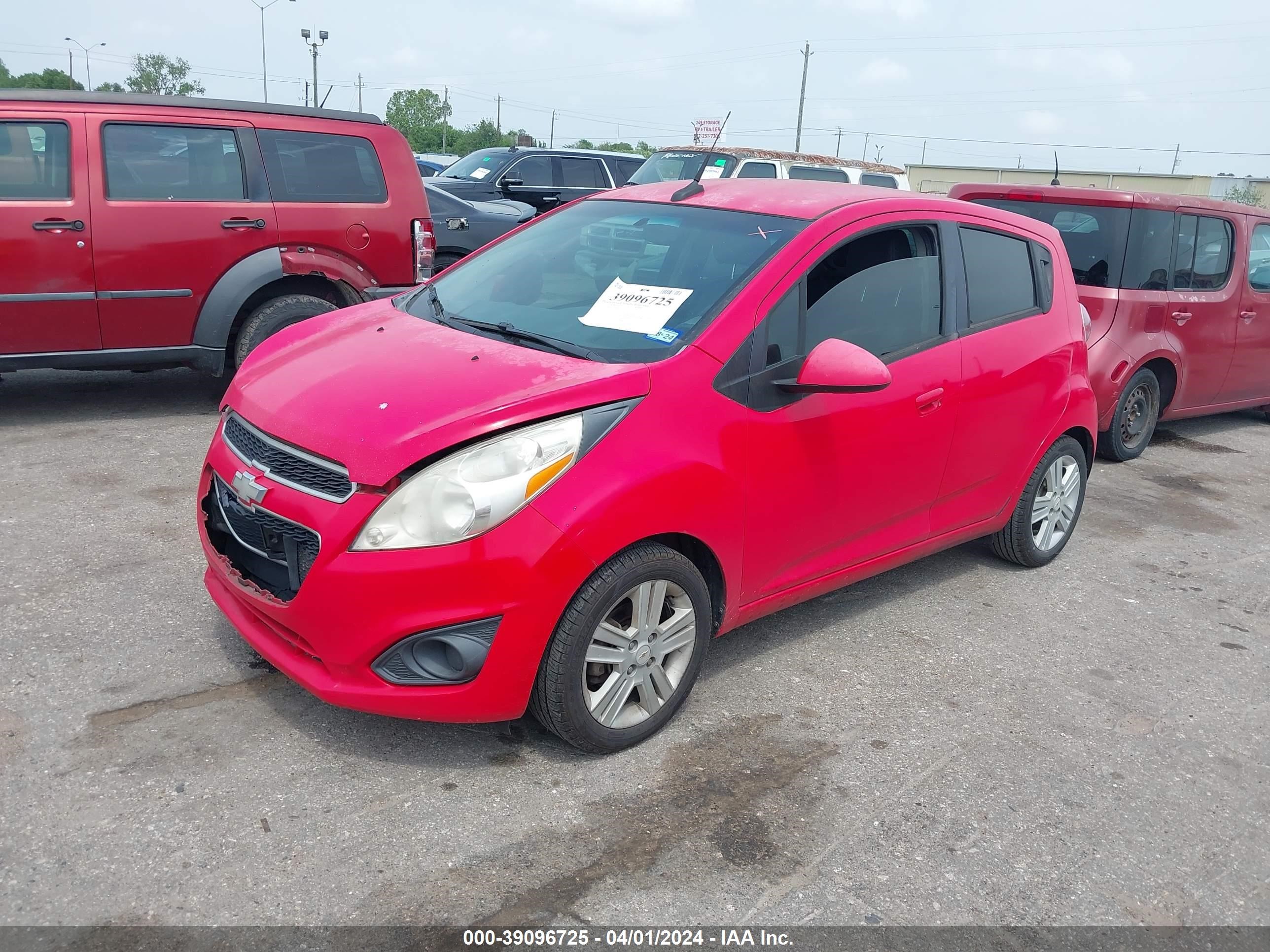 Photo 1 VIN: KL8CD6S98DC533923 - CHEVROLET SPARK 