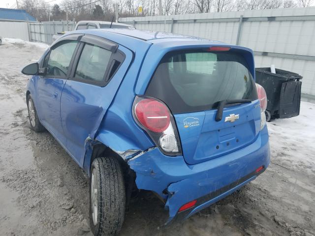 Photo 2 VIN: KL8CD6S98EC551307 - CHEVROLET SPARK 1LT 