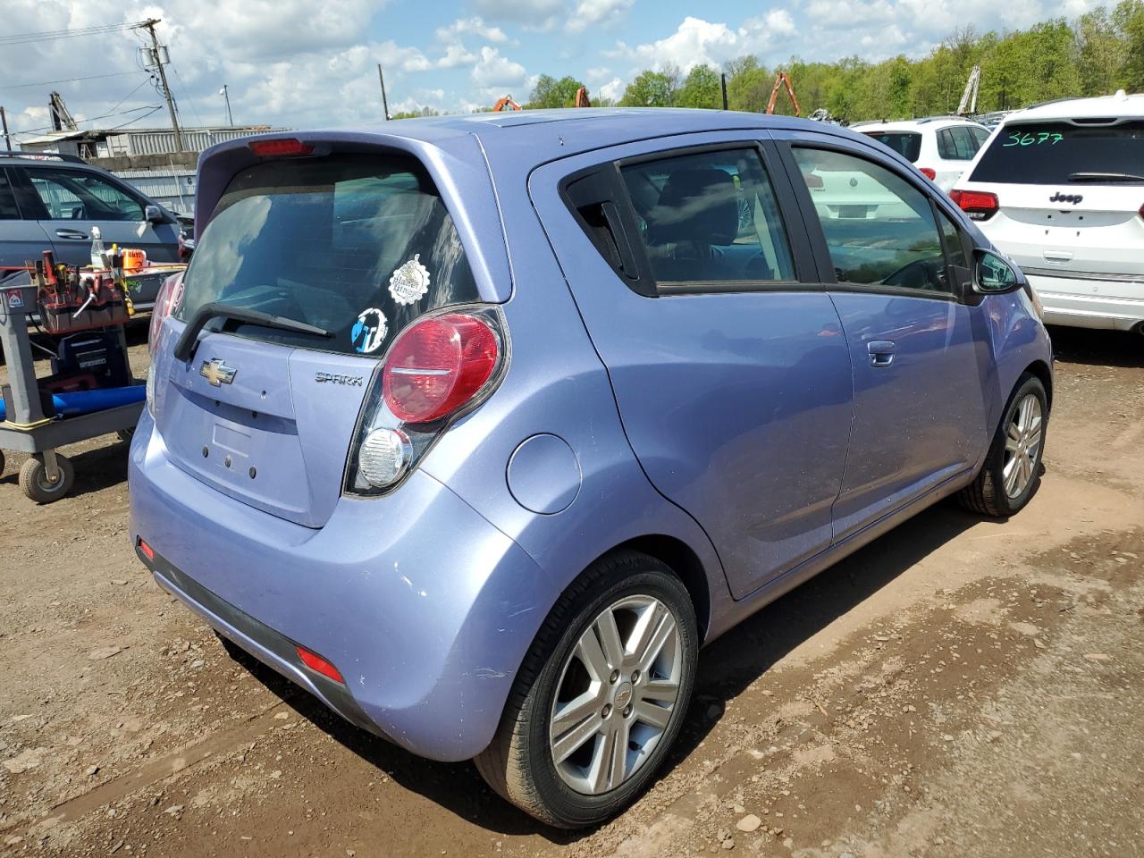 Photo 2 VIN: KL8CD6S99FC711647 - CHEVROLET SPARK 