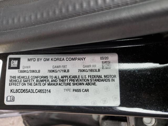 Photo 11 VIN: KL8CD6SA3LC465314 - CHEVROLET SPARK 