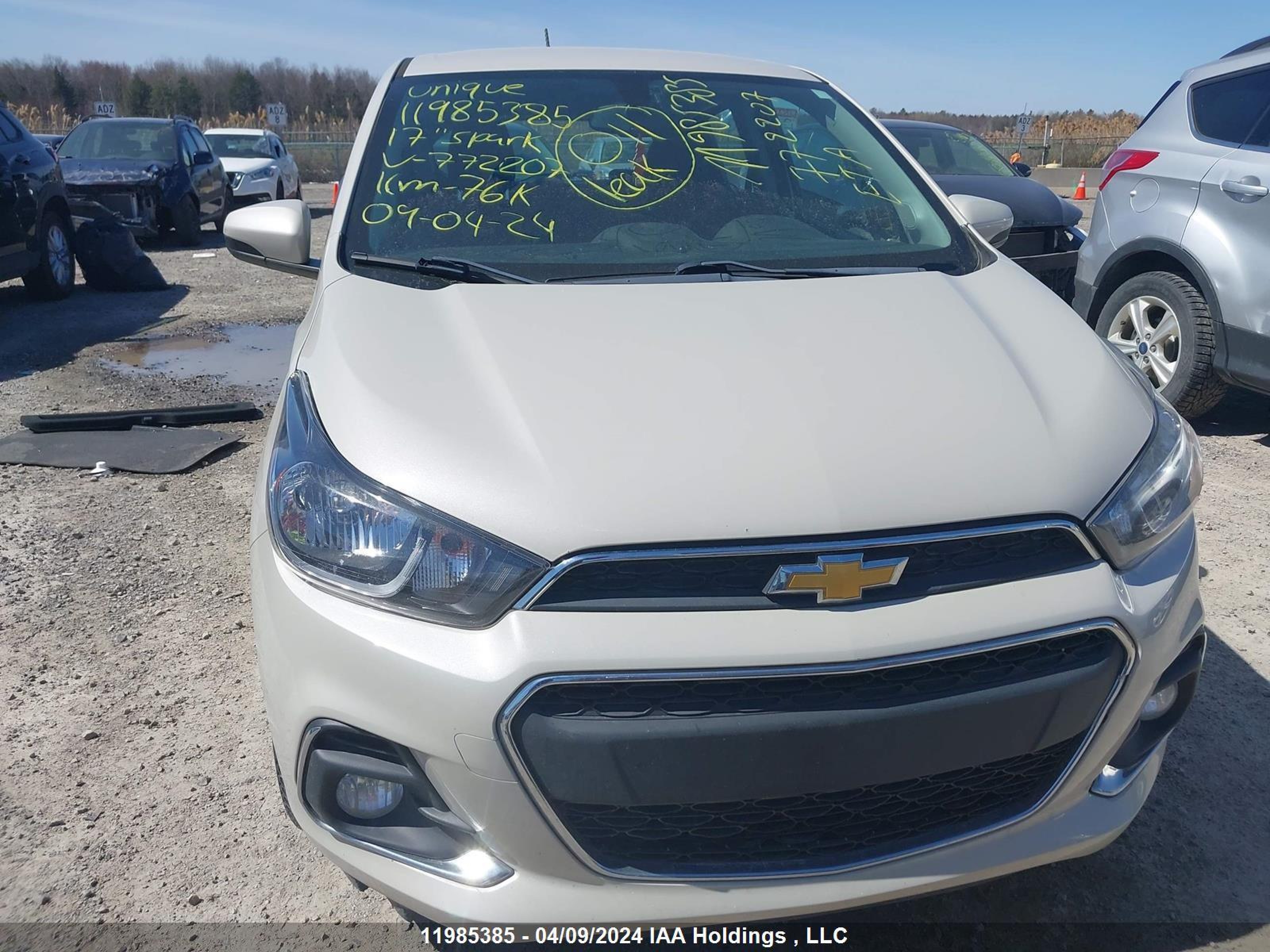 Photo 11 VIN: KL8CD6SA4HC772207 - CHEVROLET SPARK 