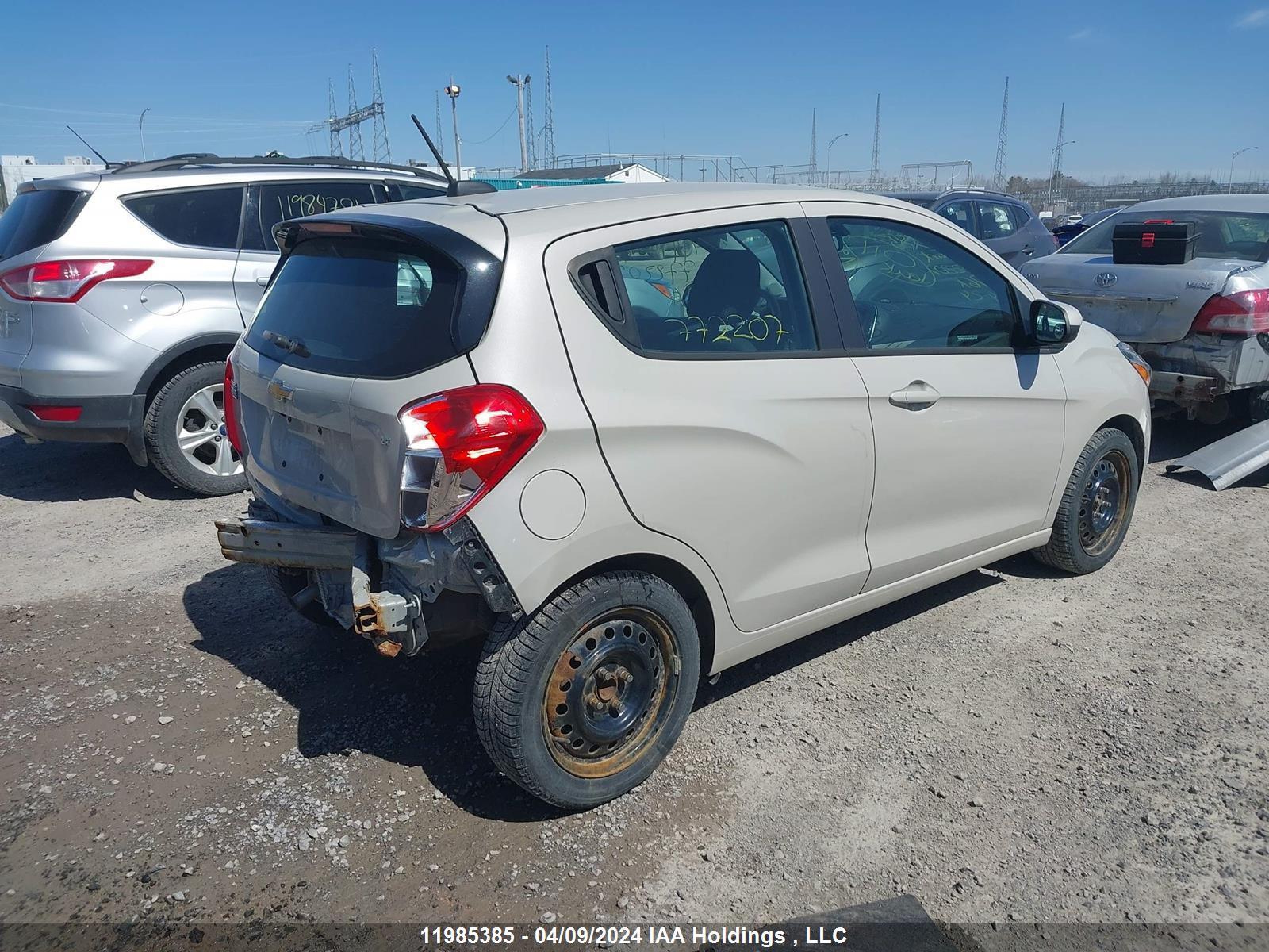 Photo 3 VIN: KL8CD6SA4HC772207 - CHEVROLET SPARK 