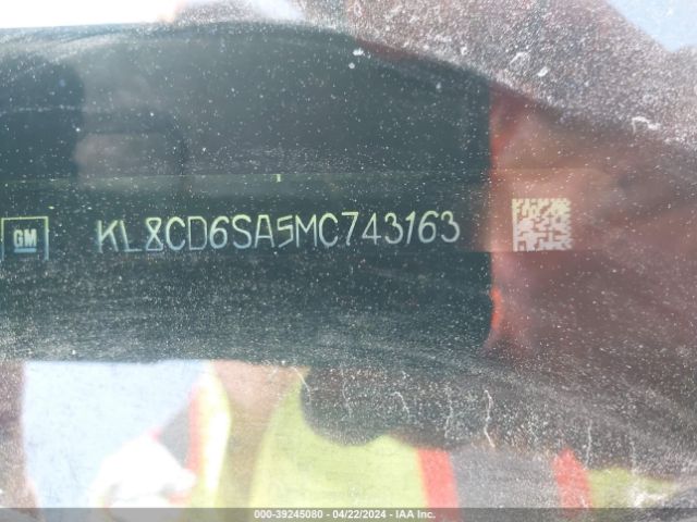 Photo 8 VIN: KL8CD6SA5MC743163 - CHEVROLET SPARK 