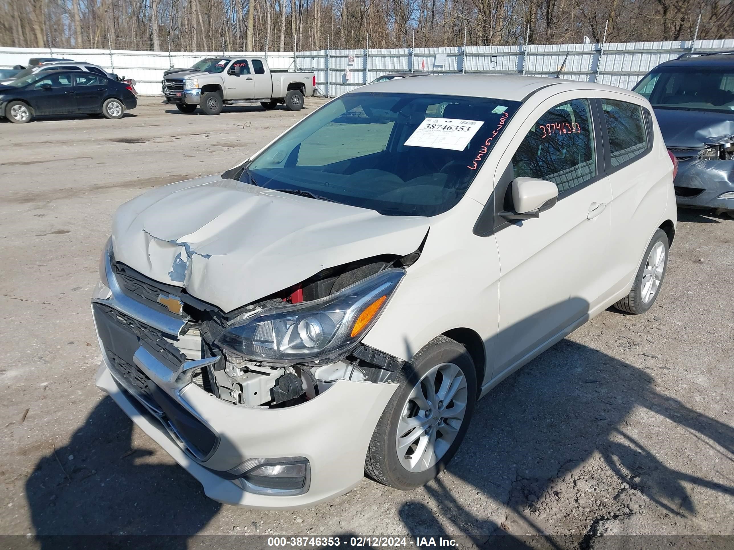 Photo 1 VIN: KL8CD6SA7LC448371 - CHEVROLET SPARK 