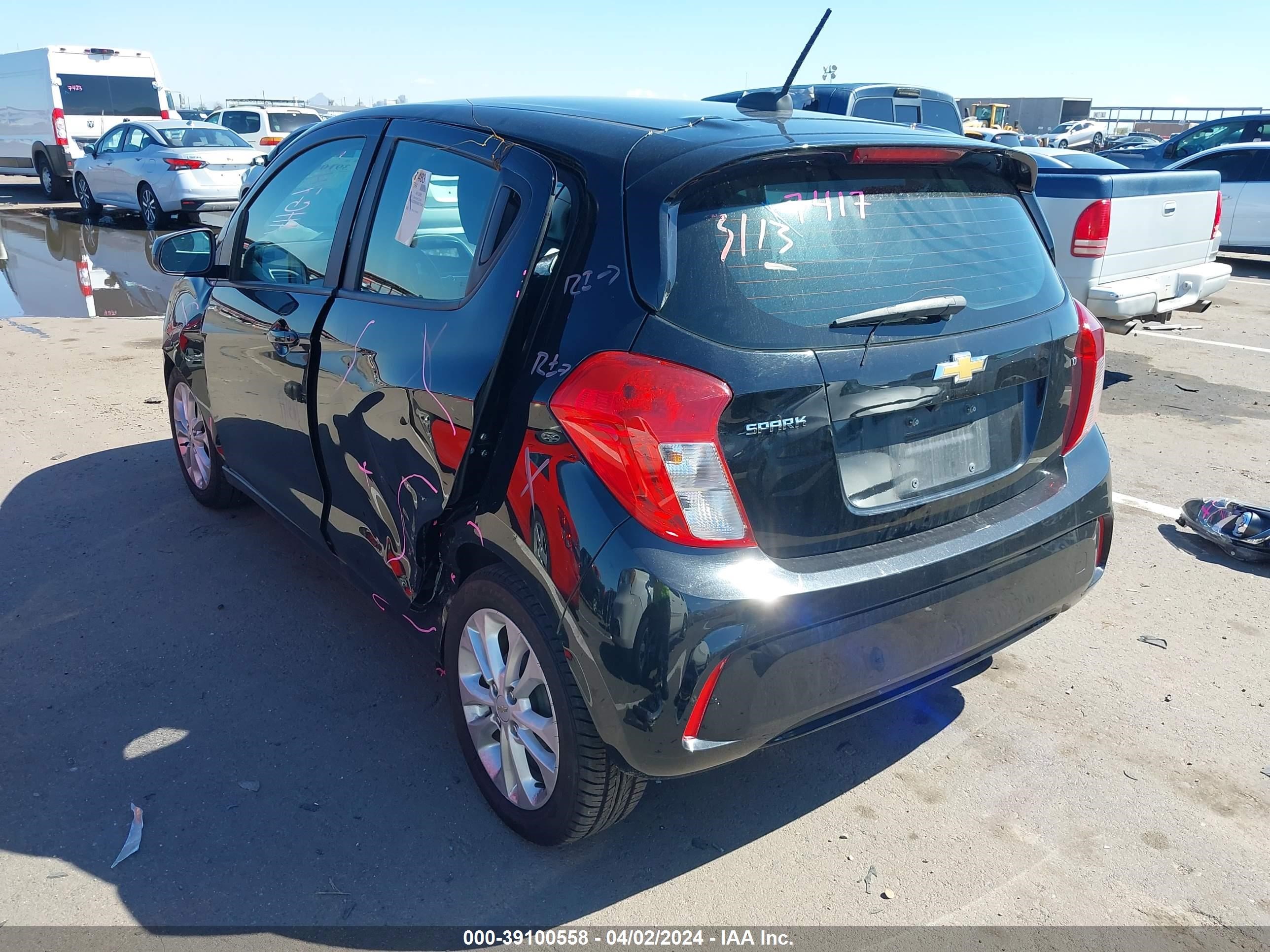 Photo 2 VIN: KL8CD6SAXMC734412 - CHEVROLET SPARK 