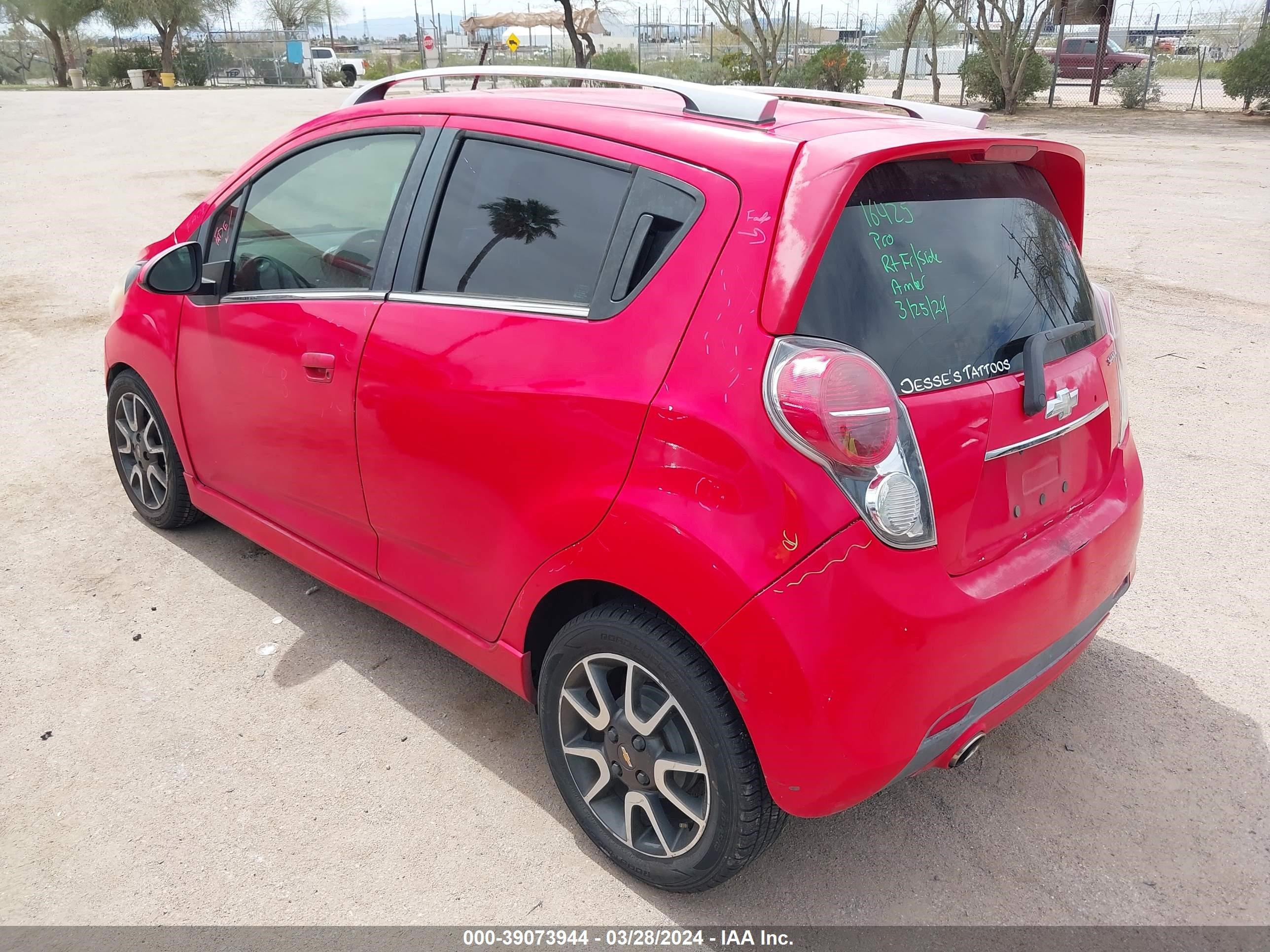 Photo 2 VIN: KL8CE6S97DC537894 - CHEVROLET SPARK 