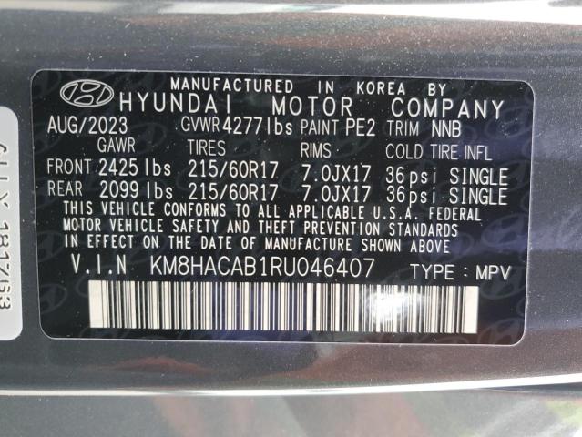 Photo 12 VIN: KM8HACAB1RU046407 - HYUNDAI KONA 