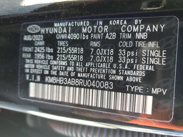 Photo 12 VIN: KM8HB3AB8RU040083 - HYUNDAI KONA 