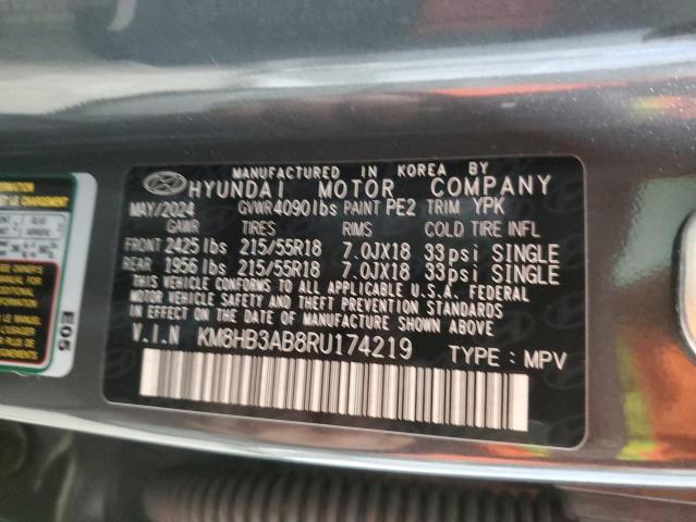 Photo 12 VIN: KM8HB3AB8RU174219 - HYUNDAI KONA SEL 