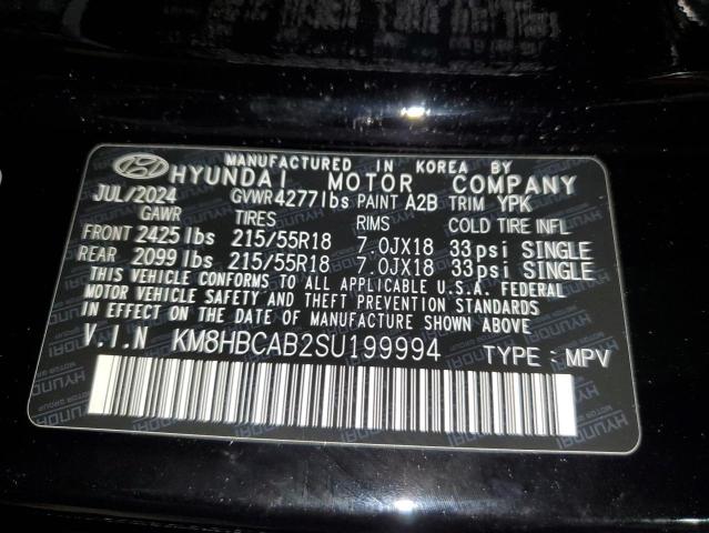 Photo 12 VIN: KM8HBCAB2SU199994 - HYUNDAI KONA SEL 