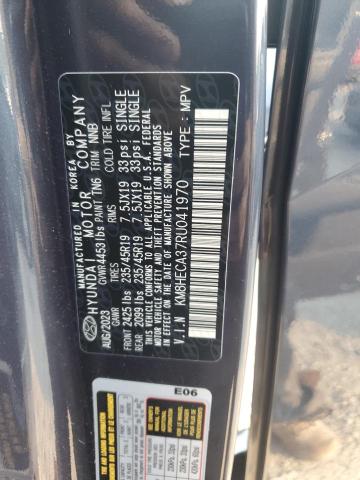 Photo 12 VIN: KM8HECA37RU041970 - HYUNDAI KONA LIMIT 