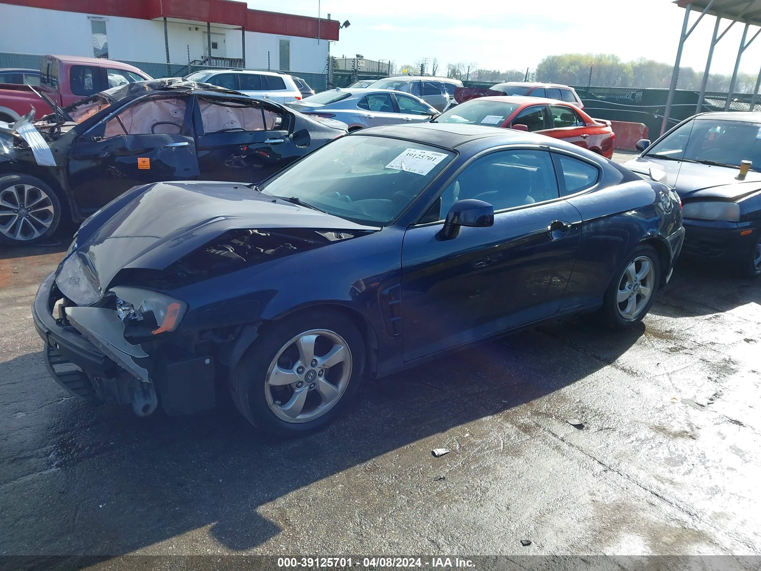 Photo 1 VIN: KM8HM65D15U182843 - HYUNDAI TIBURON 