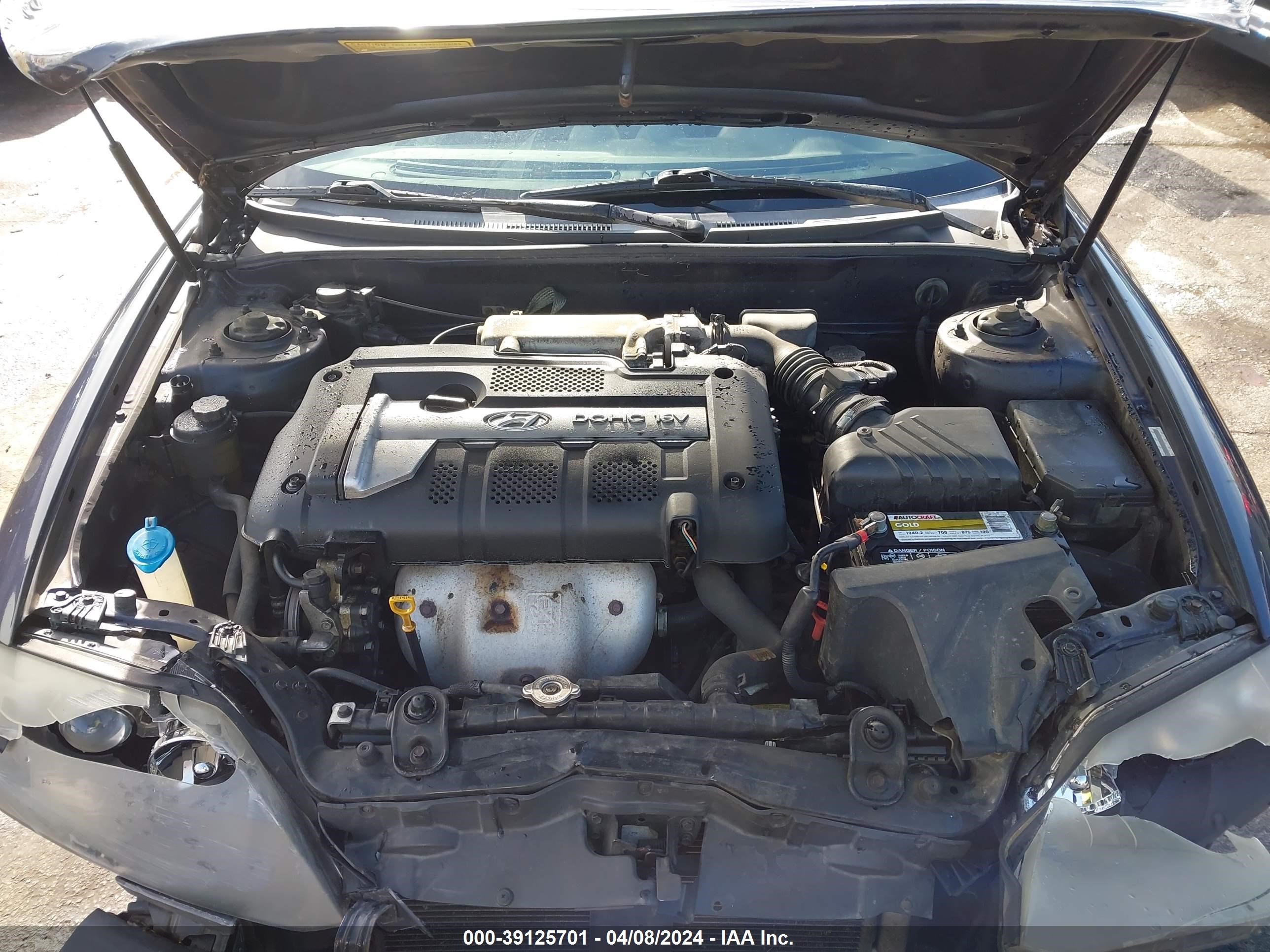 Photo 9 VIN: KM8HM65D15U182843 - HYUNDAI TIBURON 