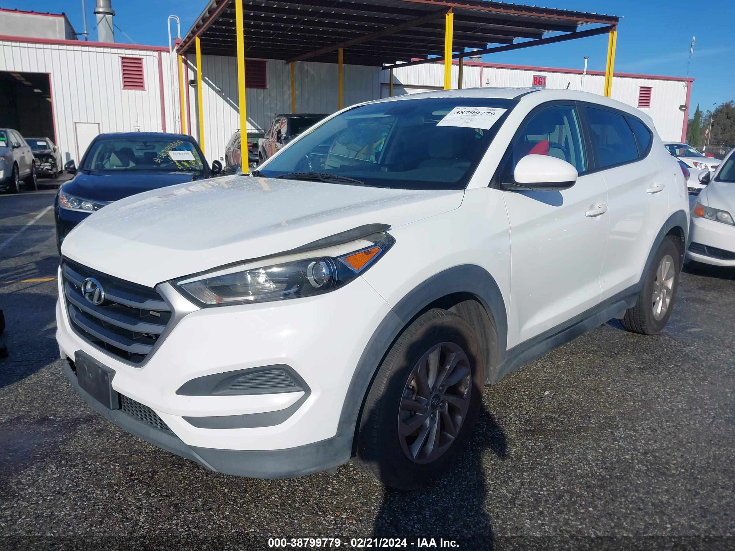 Photo 1 VIN: KM8J23A40HU551322 - HYUNDAI TUCSON 