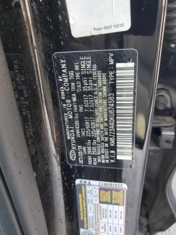 Photo 11 VIN: KM8J23A40KU874583 - HYUNDAI TUCSON SE 