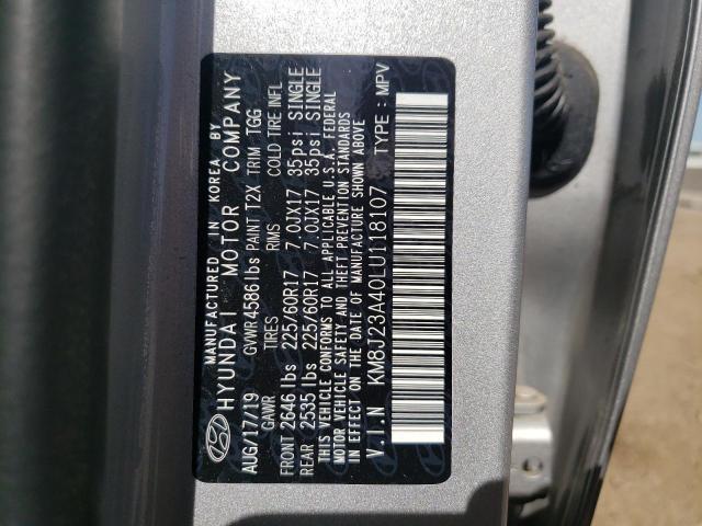 Photo 9 VIN: KM8J23A40LU118107 - HYUNDAI TUCSON SE 