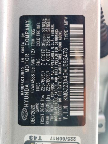 Photo 9 VIN: KM8J23A40MU392473 - HYUNDAI TUCSON SE 