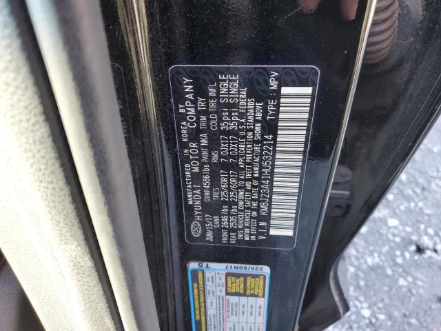 Photo 11 VIN: KM8J23A41HU532214 - HYUNDAI TUCSON 