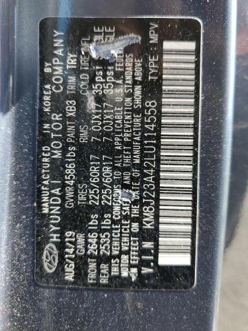 Photo 9 VIN: KM8J23A42LU114558 - HYUNDAI TUCSON SE 