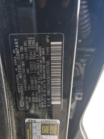 Photo 11 VIN: KM8J23A43KU883746 - HYUNDAI TUCSON SE 