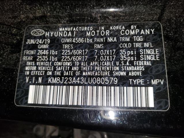 Photo 12 VIN: KM8J23A43LU080579 - HYUNDAI TUCSON SE 