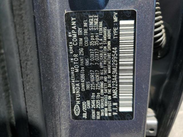 Photo 11 VIN: KM8J23A43MU299544 - HYUNDAI TUCSON 