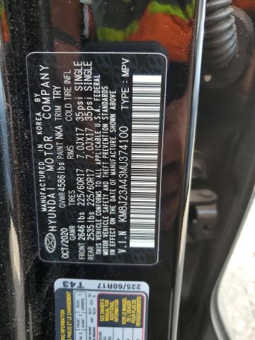 Photo 12 VIN: KM8J23A43MU374100 - HYUNDAI TUCSON SE 