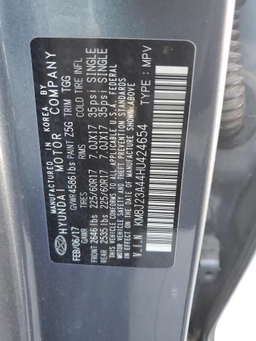 Photo 13 VIN: KM8J23A44HU424654 - HYUNDAI TUCSON SE 
