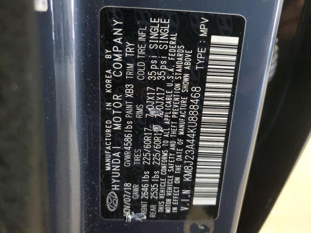 Photo 11 VIN: KM8J23A44KU888468 - HYUNDAI TUCSON SE 