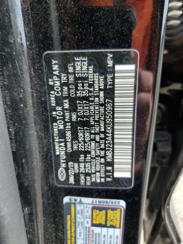 Photo 12 VIN: KM8J23A44KU950967 - HYUNDAI TUCSON SE 