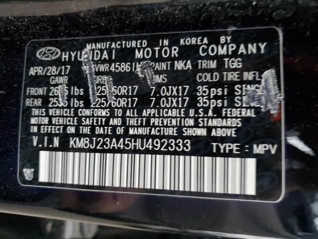 Photo 11 VIN: KM8J23A45HU492333 - HYUNDAI TUCSON 