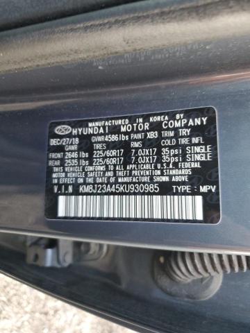 Photo 12 VIN: KM8J23A45KU930985 - HYUNDAI TUCSON 