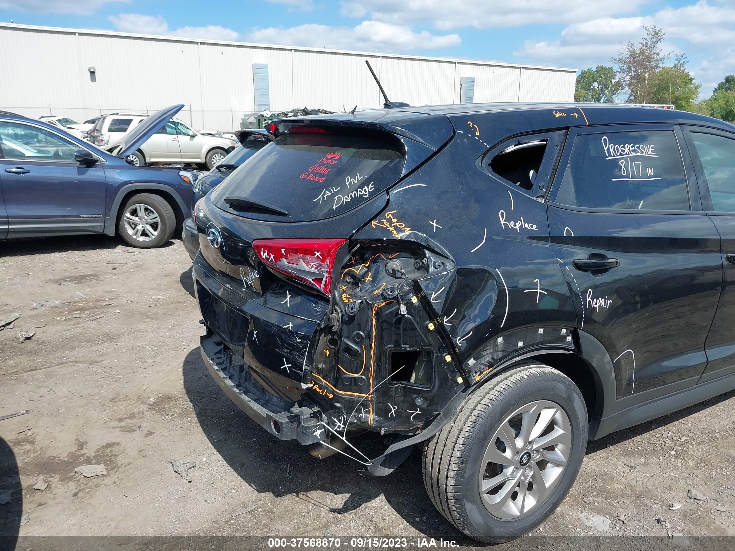 Photo 5 VIN: KM8J23A46HU382553 - HYUNDAI TUCSON 